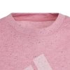 Koszulka adidas Badge of Sport Tee girls HM2648 różowy 140 cm