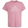 Koszulka adidas Badge of Sport Tee girls HM2648 różowy 152 cm
