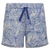 Spodenki adidas SUM Allover Print Short girls HR5832 niebieski 164 cm