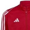 Bluza adidas TIRO 23 JKT Junior HS3527 czerwony 152 cm