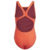 Kostium kąpielowy adidas Cut 3 Stripes Suit girls IQ3971 152 cm pomarańczowy