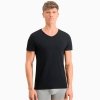 T-Shirt Puma Basic 2P V-Neck 935017-01 czarny L