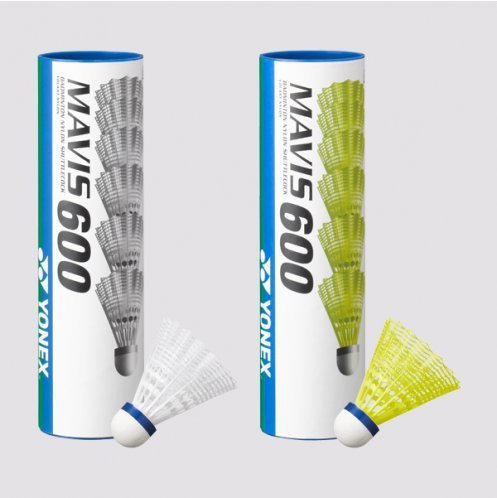 Lotka do badmintona Yonex Mavis 600 żółty średnia