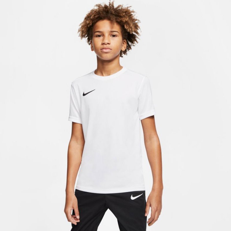 Koszulka Nike Park VII Boys BV6741 100 biały S (128-137cm)