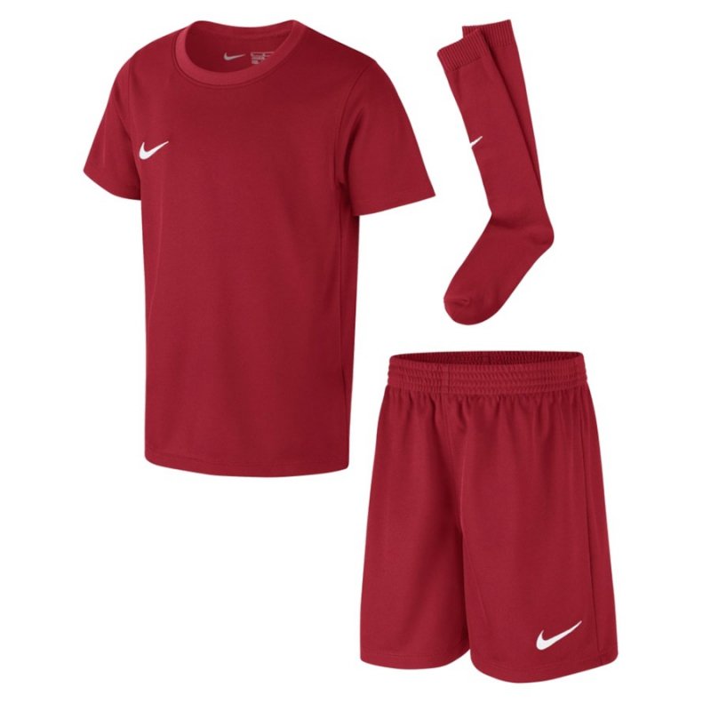 Komplet Nike Park 20 Little Kids Set CD2244 657 czerwony L 116-122 cm