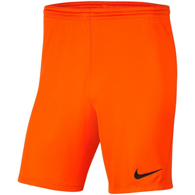 Spodenki Nike Y Park III Boys BV6865 819 pomarańczowy XS (122-128cm)