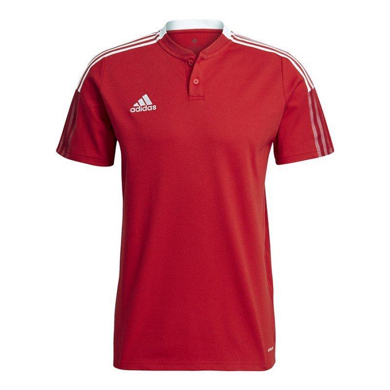 Koszulka adidas Polo TIRO 21 GM7365 czerwony XXL
