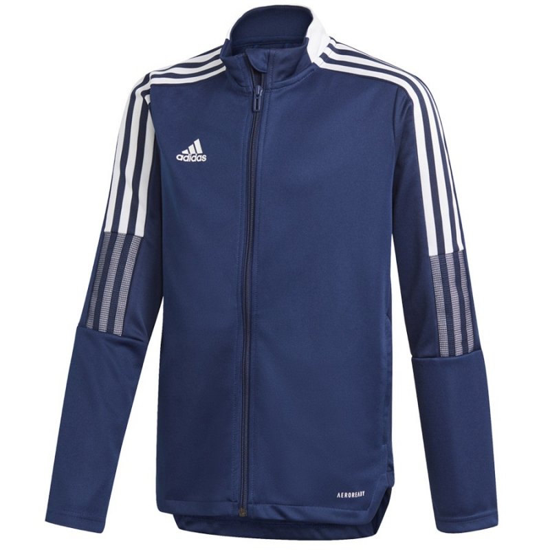 Bluza adidas TIRO 21 Track Jacket Junior GK9662 granatowy 116 cm