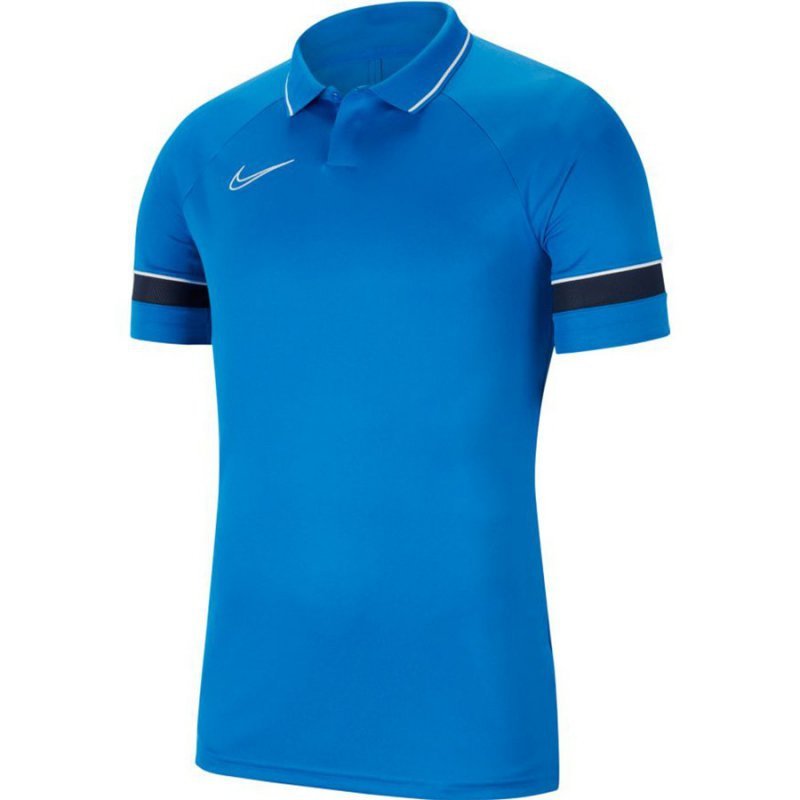 Koszulka Nike Polo Dry Academy 21 CW6104 463 niebieski XL