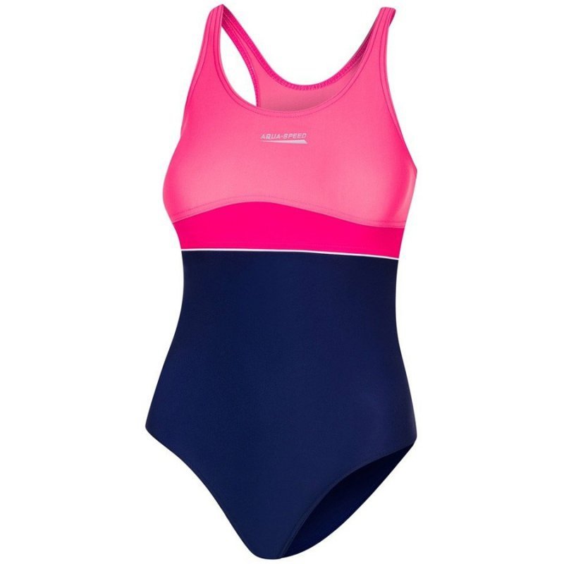 Kostium kąpielowy Aqua-speed Emily 140 cm granatowy