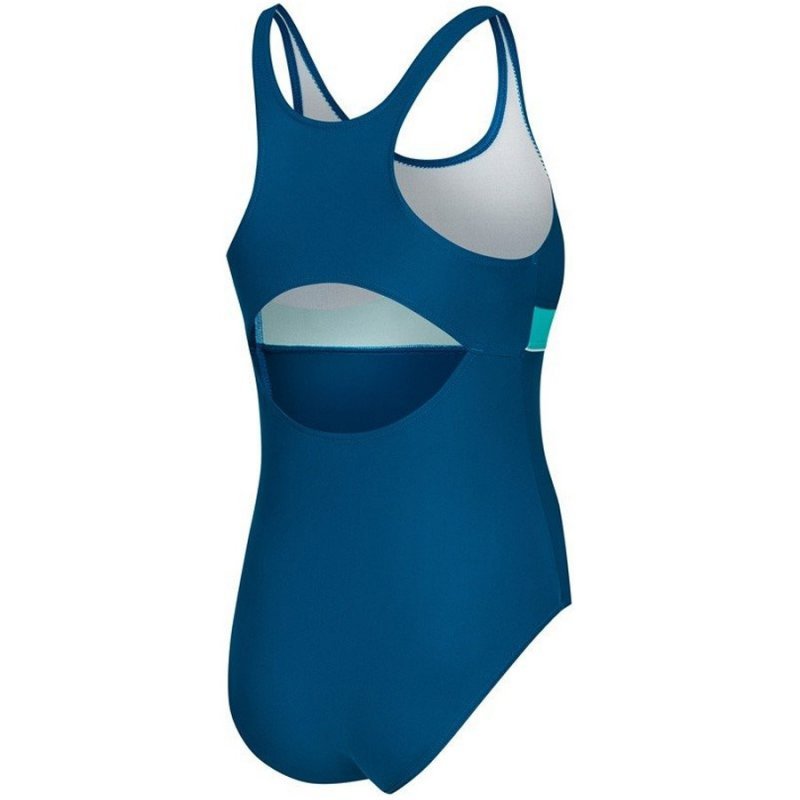 Kostium kąpielowy Aqua-speed Emily 128 cm granatowy