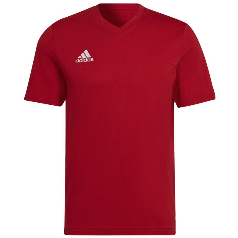 Koszulka adidas ENTRADA 22 Tee HC0451 czerwony XXL