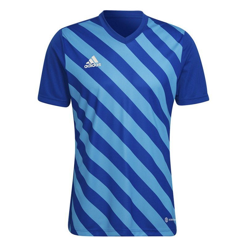 Koszulka adidas ENTRADA 22 GFX JSY HF0116 niebieski XL