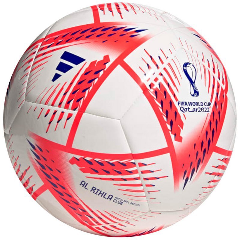 Piłka adidas Rihla Club H57801 biały 4