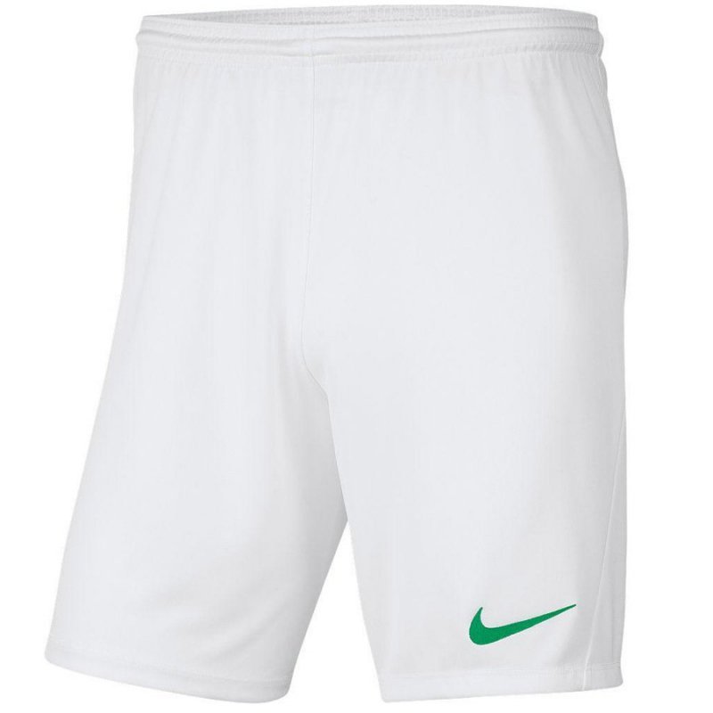 Spodenki Nike Y Park III Boys BV6865 102 biały XS (122-128cm)