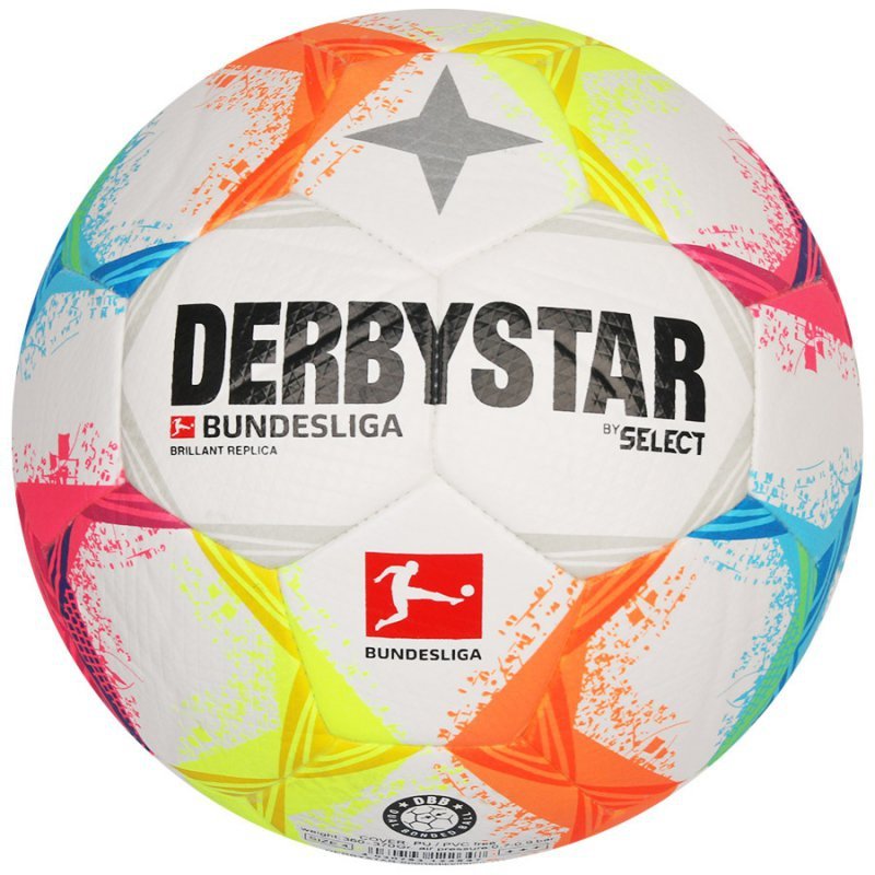 Piłka Derby Star Bundesliga 2022 Brillant Replica 3954100055 multikolor 4