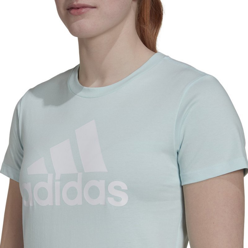 Koszulka adidas Big Logo Tee HL2027 niebieski M