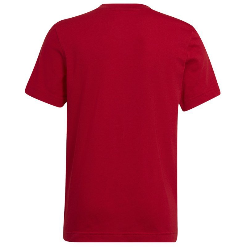 Koszulka adidas ENTRADA 22 Tee HC0447 czerwony 152 cm