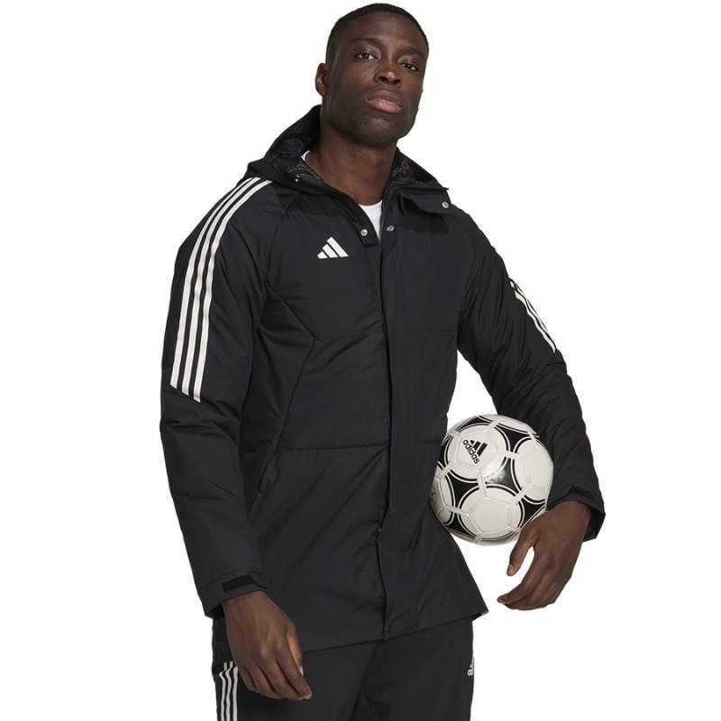 Kurtka adidas Condivo 22 Stadium Parka HT2538 czarny XXL