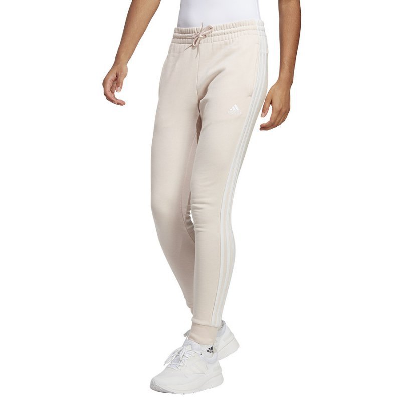 Spodnie adidas 3 Stripes FT CF Pants IC9924 beżowy S