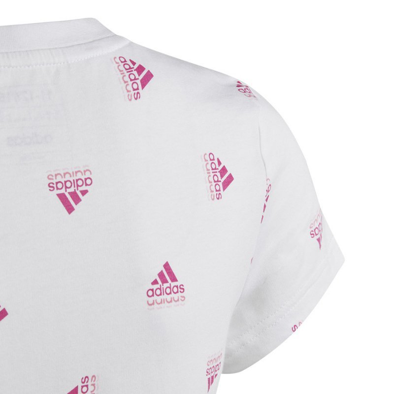 Koszulka adidas BLUV Tee girls IB8918 biały 170 cm