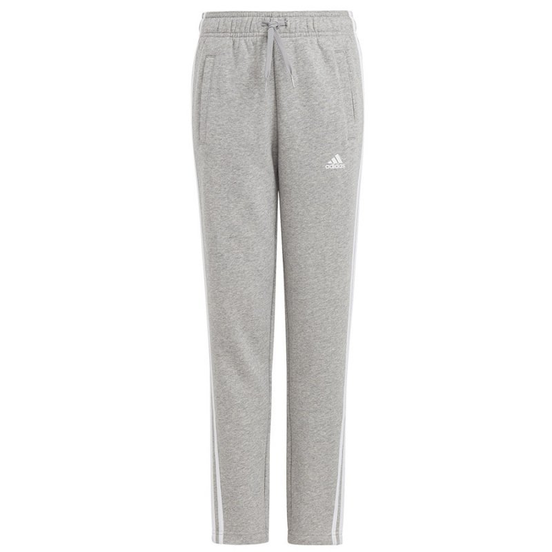 Spodnie adidas 3 Stripes PT girls IC6127 szary 170 cm
