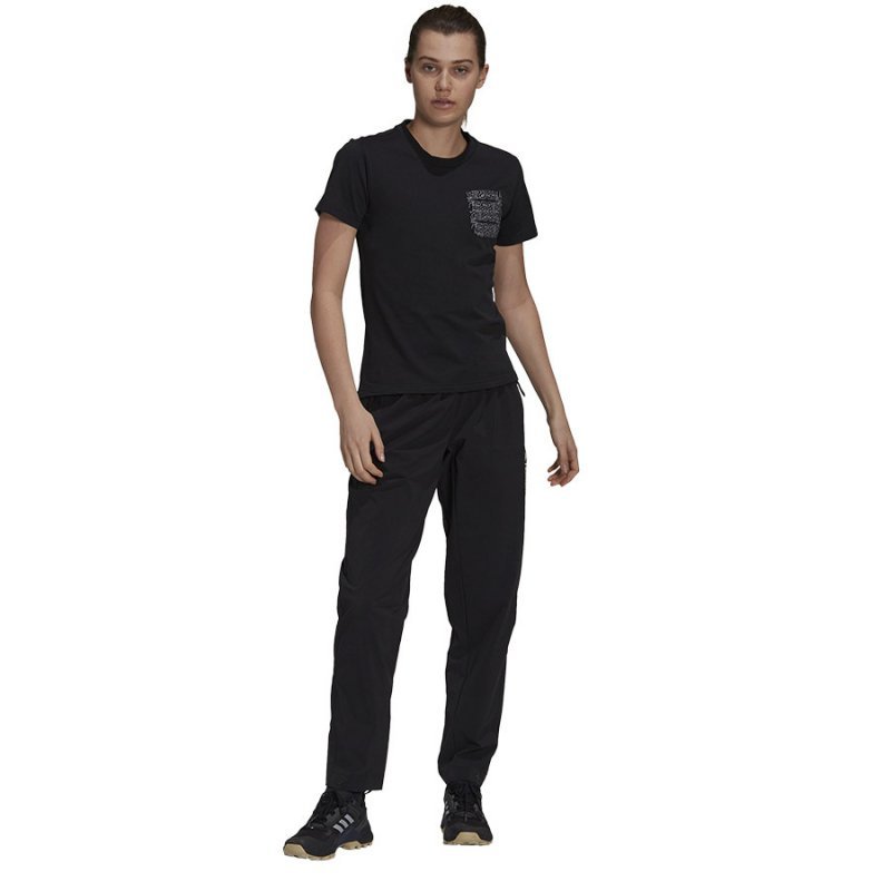 T-Shirt adidas TX Pocket Tee GU8984 czarny XS