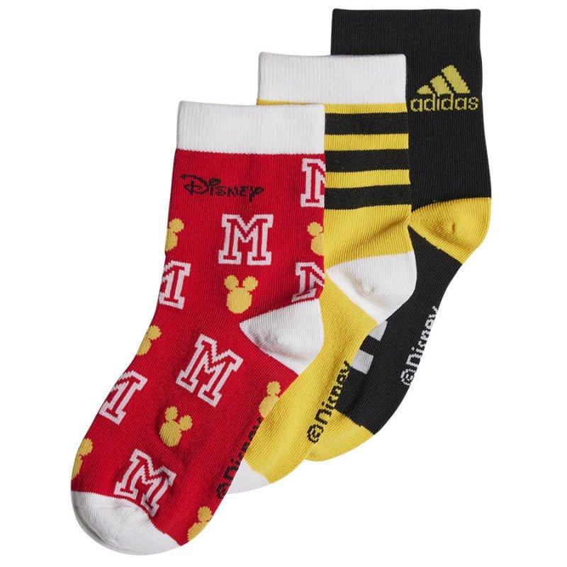 Skarpety adidas X Disney Mickey Mouse 3PP HT6407 multikolor 31-33