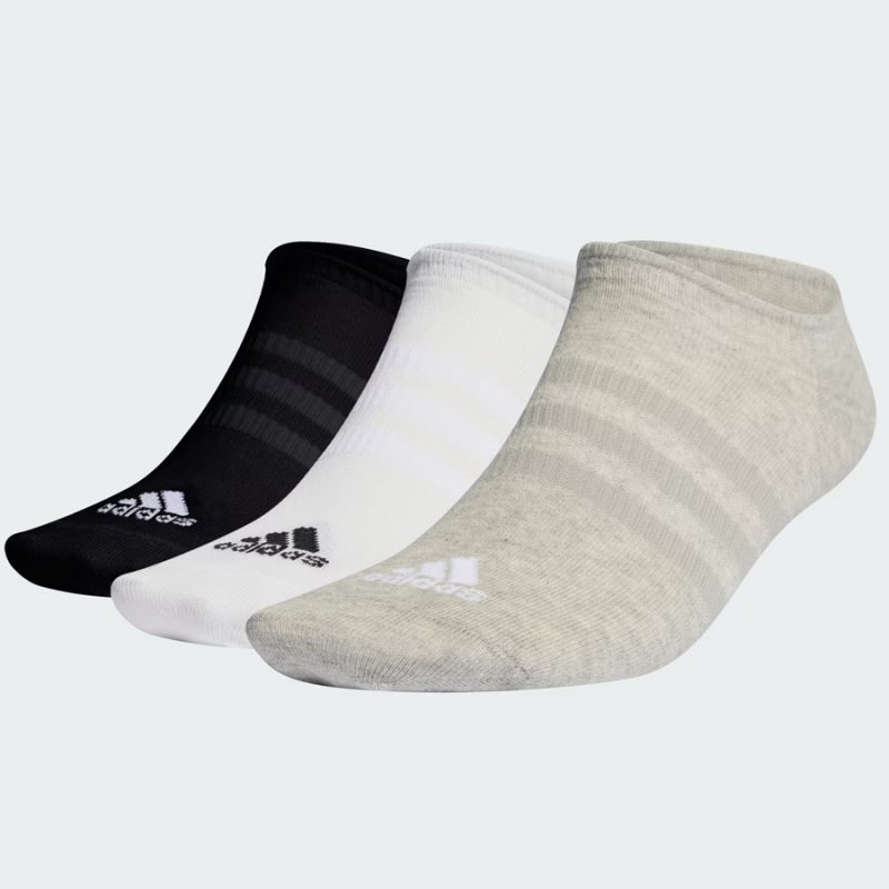 Skarpety adidas Thin and Light No-Show 3PP IC1328 multikolor 43-45