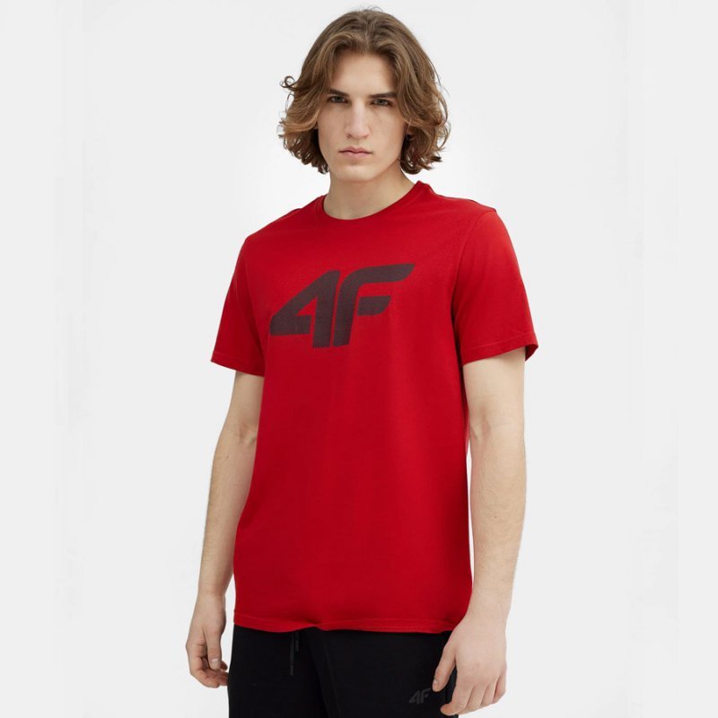 T-Shirt 4F 4FSS23TTSHM537 62S czerwony XXL