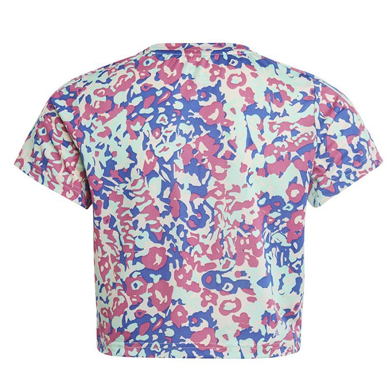 Koszulka adidas TR-ES Allover Print girls Jr HR5804 multikolor 170 cm