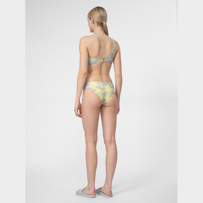 Kostium kąpielowy 4F 4FSS23UBKTF025/4FSS23UBKBF025 73A XL żółty