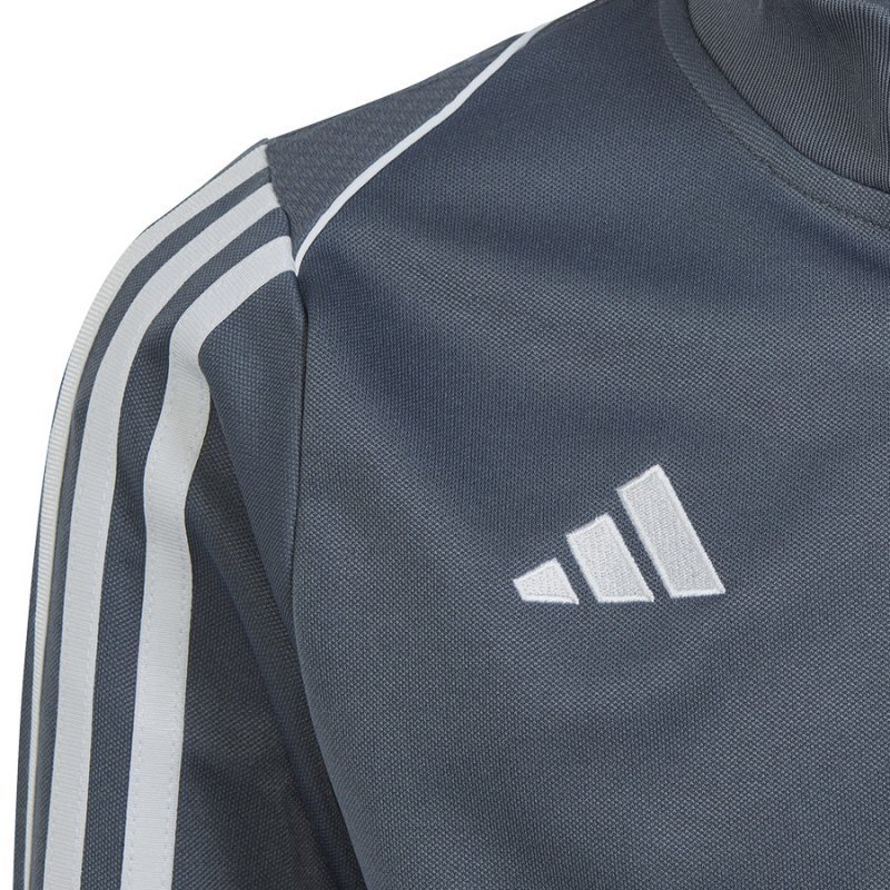 Bluza adidas TIRO 23 JKT Junior HS3523 szary 128 cm