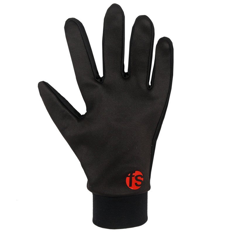 Rękawiczki piłkarskie FS czarne czarny L/XL