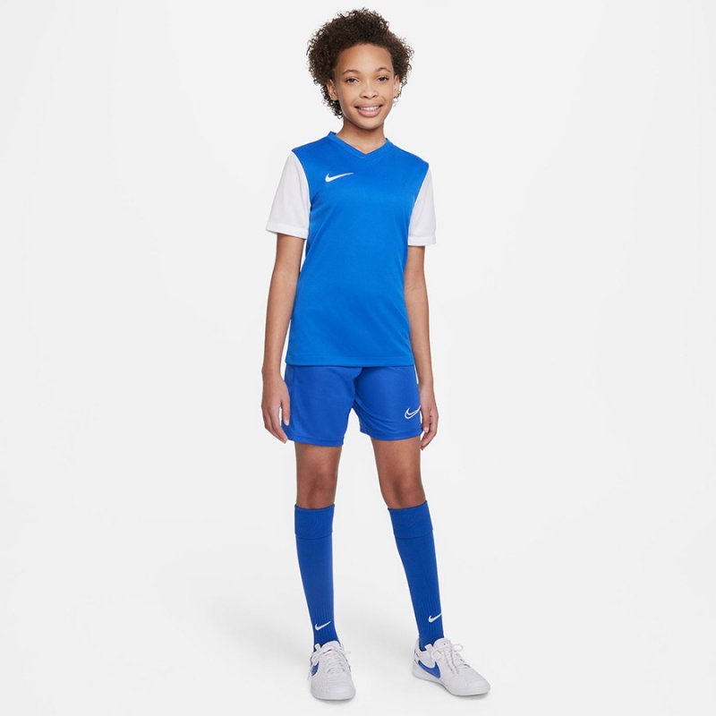 Koszulka Nike Tiempo Premier II Jr DH8389-463 niebieski L (147-158cm)