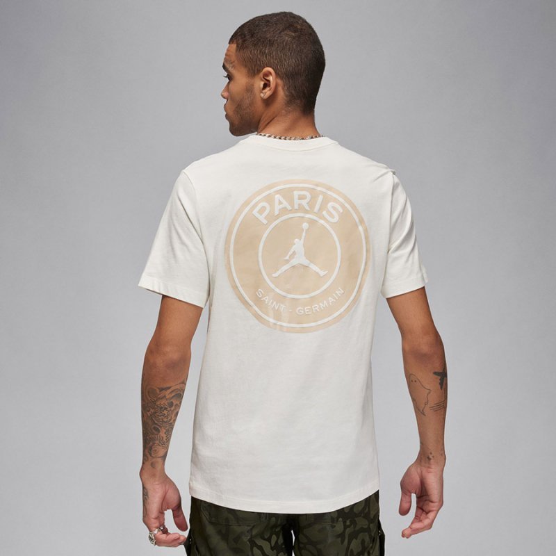 Koszulka Nike PSG SS Logo Tee FN5332-133 L beżowy