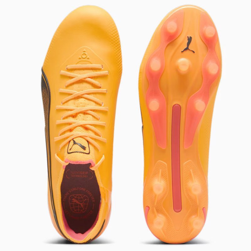 Buty Puma KING Ultimate FG/AG 107563-08 pomarańczowy 44