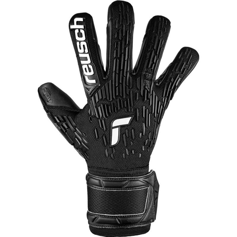 Rękawice Reusch Attrakt Freegel Infinity Finger Support 54 70 730 7700 czarny 9,5