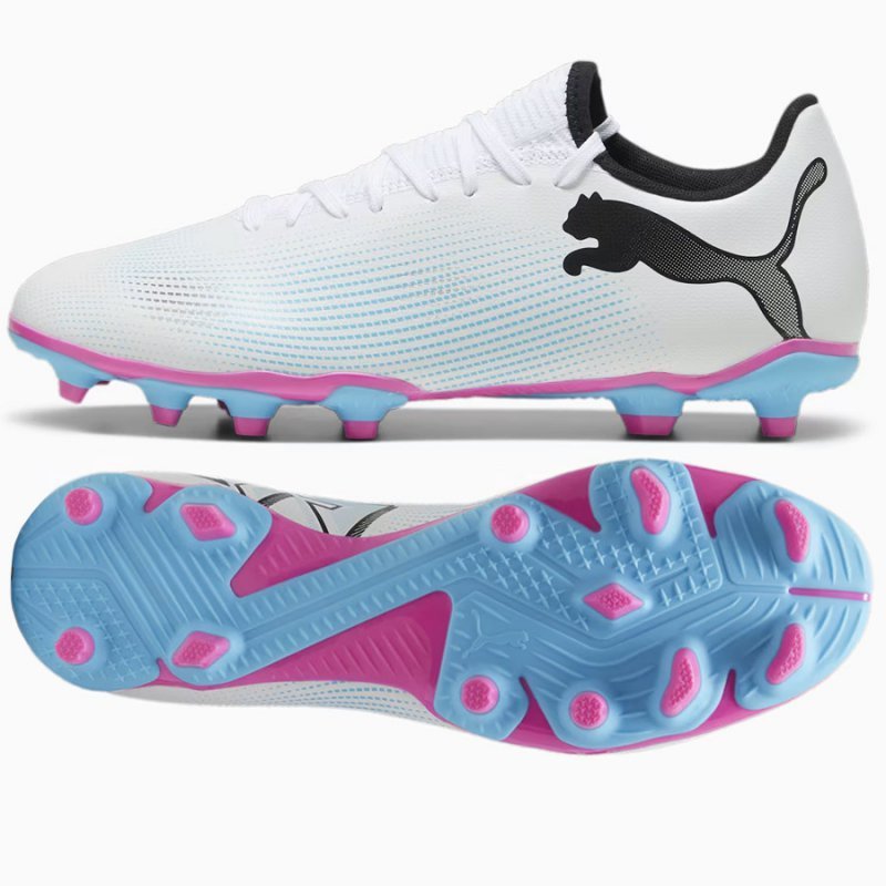Buty Puma FUTURE 7 Play FG/AG 107723-01 biały 42 1/2