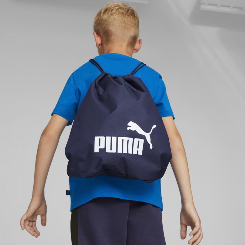 Worek na odzież i obuwie Puma Phase Gym Sack 079944-02 grafitowy 