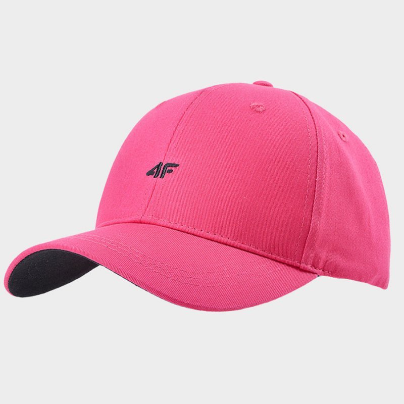 Czapka z daszkiem 4F 4FWSS24ACABU267 62S czerwony S/M