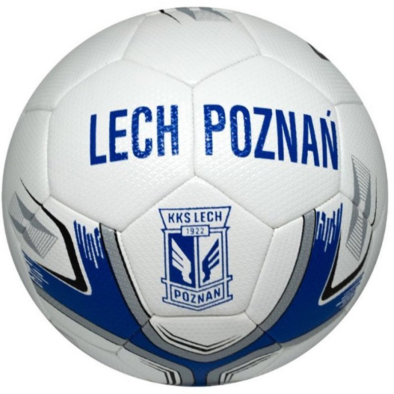 Piłka Lech Poznań Pro 4 Biała 4 biały