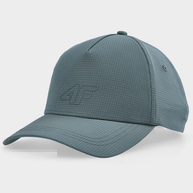 Czapka z daszkiem 4F 4FWSS24ACABM277 41S zielony L