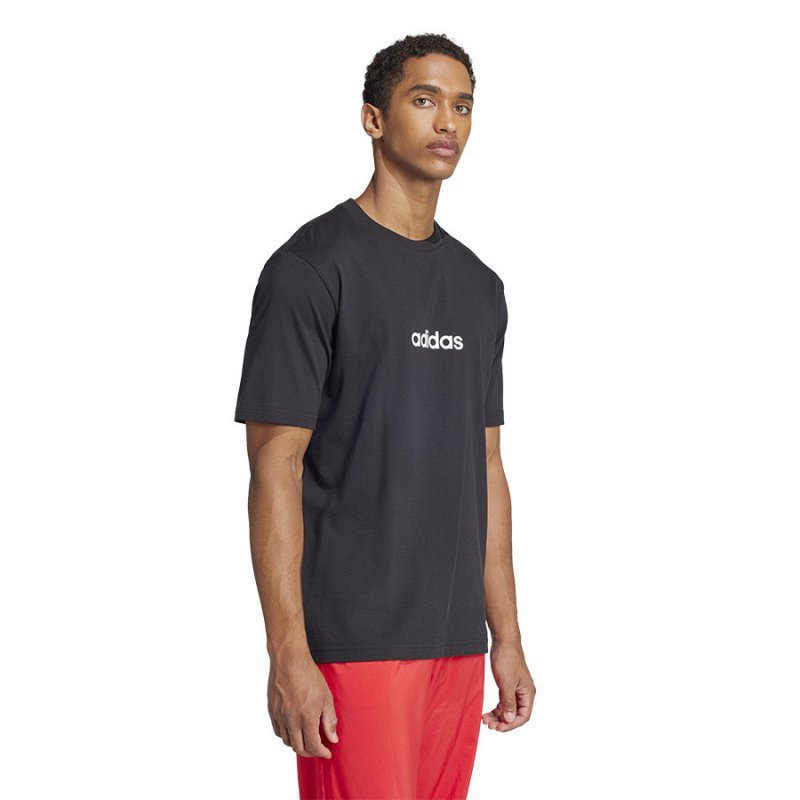 T-Shirt adidas Single Jersey Linear Tee JE8993 czarny XL