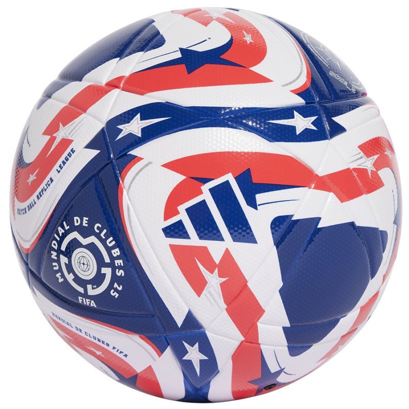 Piłka adidas FCWC League JD3824 biały 5