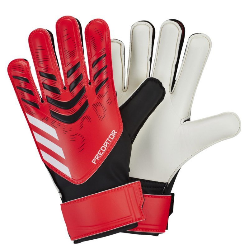 Rękawice adidas Predator GL TRN Jr JH3811 czerwony 5