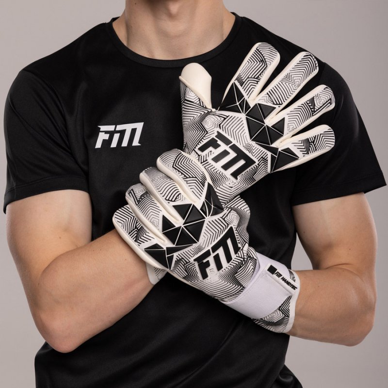 Rękawice FM Varis X PRO WHITE BLACK S953320 biały 8