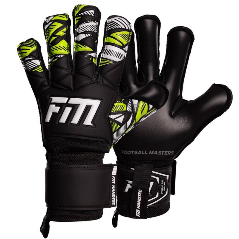 Rękawice FM Invictus X Training GREEN S953197 czarny 10