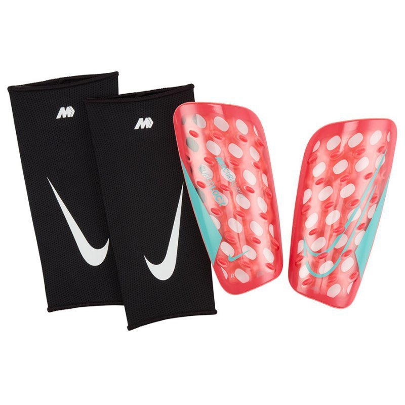 Nagolenniki Nike Mercurial Fly Lite Super Lock DN3608-850 czerwony L