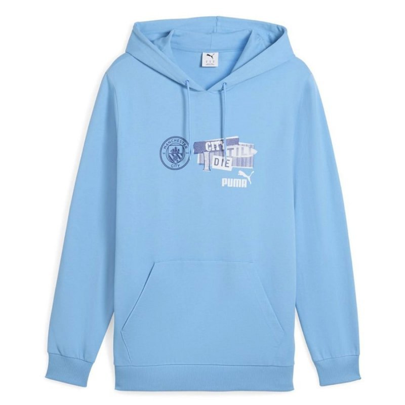 Bluza Puma Manchester City FtblNRGY Hoodie 779120-39 niebieski M